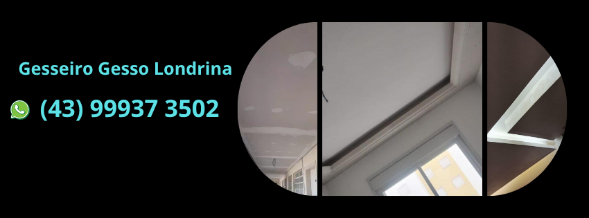 Gesseiro Cambé gesso liso drywall gessopalmas.com.br