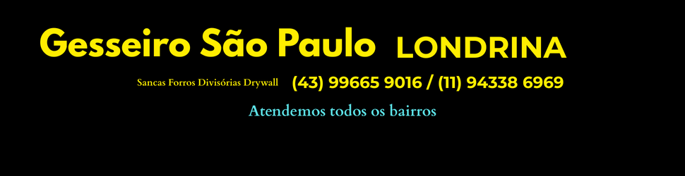 Gesseiro Santana SP